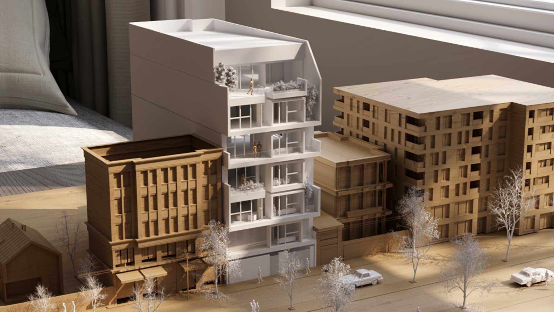view video of آپارتمان صابر project, designed by پولاد سازه لاهیج